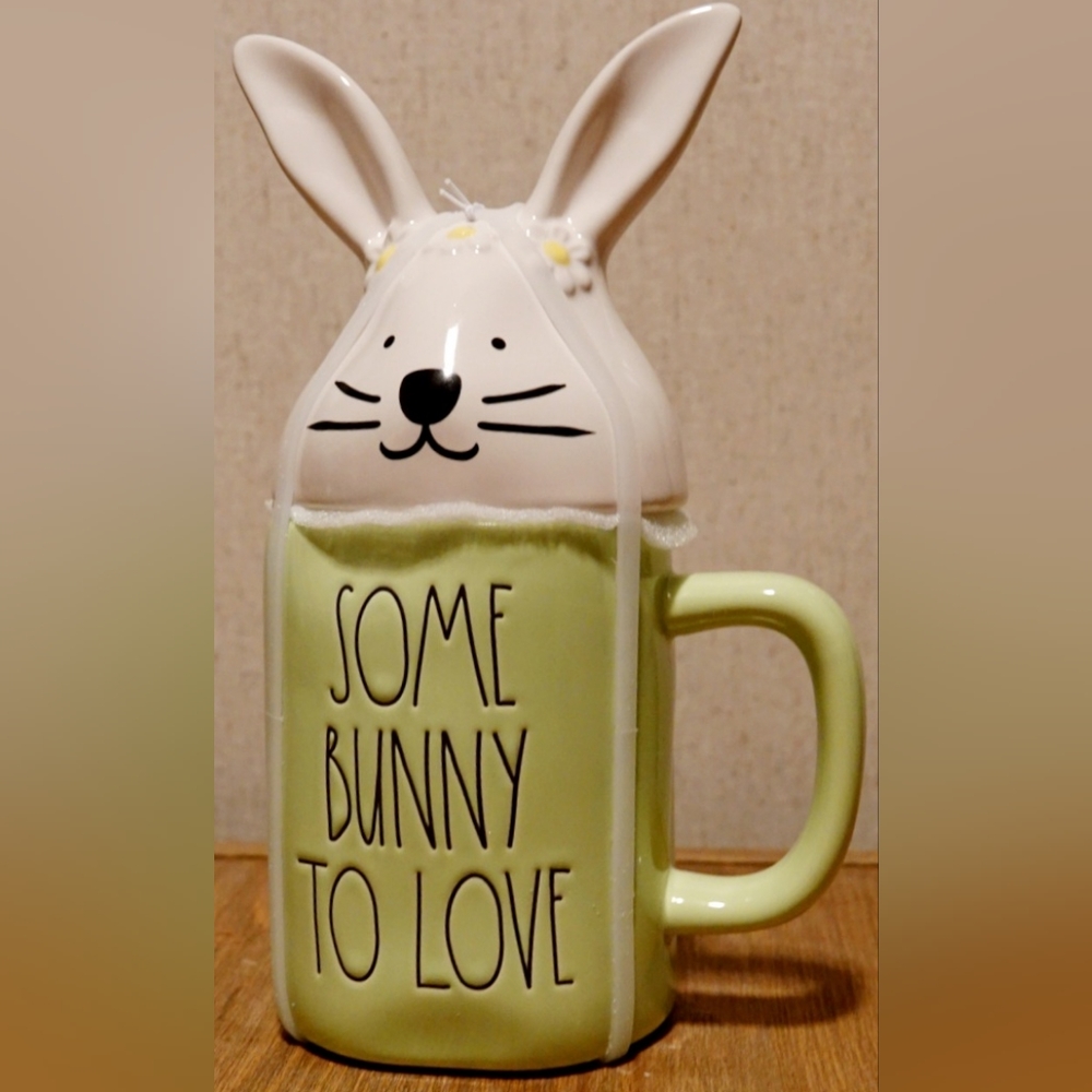 Rae Dunn "Somebunny To Love" Figural Mug